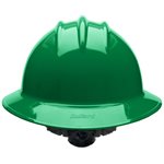 Bullard XL Full Brim Extra Large Hard Hat w / Staz On