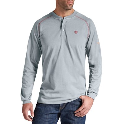 Ariat FR Cotton Long Sleeve Henley 