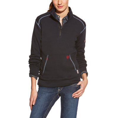 Ariat FR Ladies Polartec Fleece 1 / 4 Zip Top