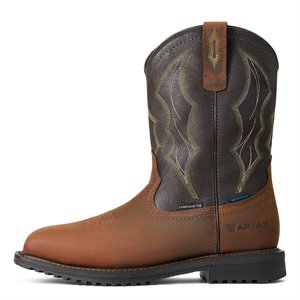 Ariat 11" RigTek Wide Square Toe Waterproof Composite Toe Work Boot