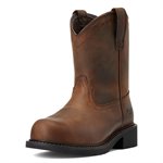 Ariat 8" Ladies Fatbaby Work Pull-On Steel Toe Work Boot