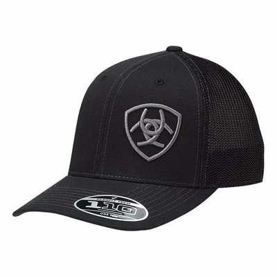 ARIAT BLACK CORNER LOGO CAP