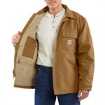 Carhartt FR Duck Traditional Coat-Quilt-Lined - 3 Warmest Rating