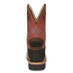 Justin 12" Dalhart Waterproof Square Nano Comp Toe Boot