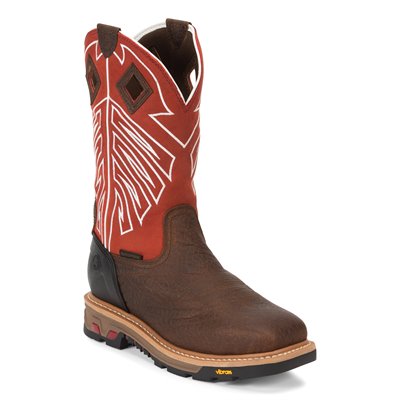Justin 12" Roughneck Steel Boot