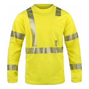 Lakeland FR High Performance L / S Knit Hi-Vis Crew