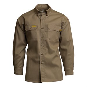 Lapco FR 6 oz Khaki 88 / 12 L / S Shirt