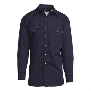 Lapco FR Cotton Snap-Front Welding Shirt
