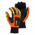 Majestic Synthetic Leather Hiviz Glove