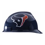 MSA NFL V-Gard Cap Style Hard Hat - Houston Texans