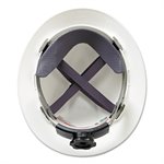 MSA V-Gard Full Brim Hard Hat w / Fas-Trac Suspension