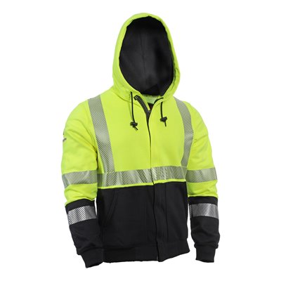 Drifire FR Hybrid Deluxe Zip Front Class 3 Sweatshirt