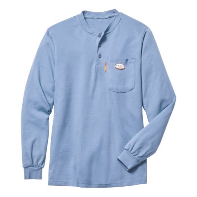 Rasco FR 7.1 oz L / S Henley Shirt