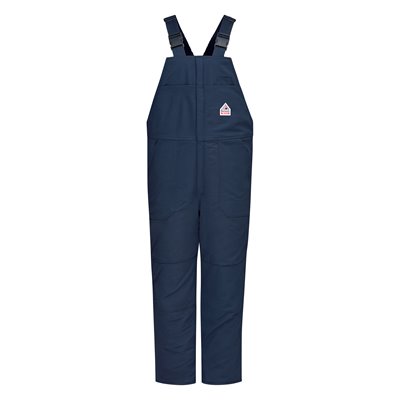 BULWARK FR 7 OZ 88 / 12 NAVY DELUXE INS BIB OVERALL