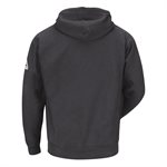 Bulwark FR 12.5 oz Charcoal Zip-Front Hooded Sweatshirt