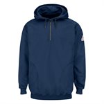 Bulwark FR 12.5 oz Pullover Hooded Sweatshirt with 1 / 4 Zip