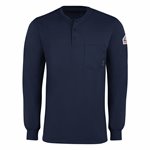 Bulwark FR 7 oz Cotton L / S Henley