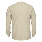 BULWARK FR KHAKI BASE LAYER L / S T-SHIRT W / POCKET