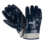 FULL CAL-NITRILE GLOVES W / SAFETY CUFF