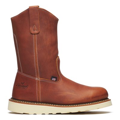 Thorogood 11" American Heritage Tobacco Pull-On Wellington Maxwear Wedge