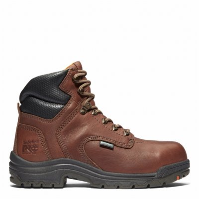 Timberland Ladies 6" TiTAN Alloy Toe Lace Up Boot