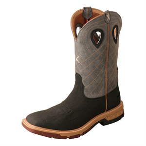 Twisted X 12" Alloy Toe Western Work Boot with Cellstretch
