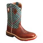 Twisted X 12" Alloy Toe Western Work Boot with CellStretch
