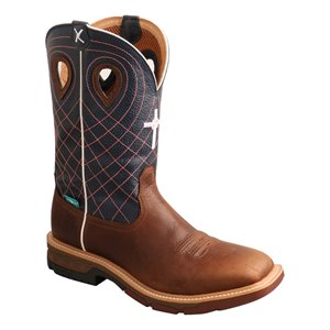 Twisted X 12" Alloy Toe Western Work Boot with CellStretch – WP