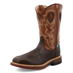Twisted X 12" Waterproof Alloy Toe Western Work Boot