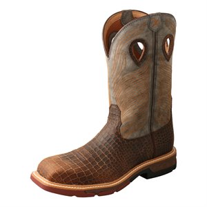 Twisted X 12" Nano Composite Safety Toe Western Work Boot