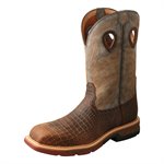 Twisted X 12" Nano Composite Safety Toe Western Work Boot