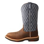 Twisted X Ladies 11" Western Square Toe Pull On Boot