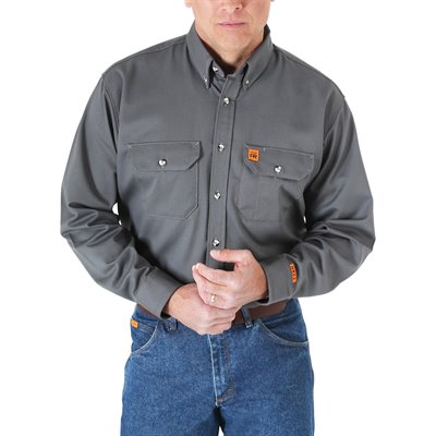 Wrangler FR Riggs 7.5 oz Cotton L / S Work Shirt 